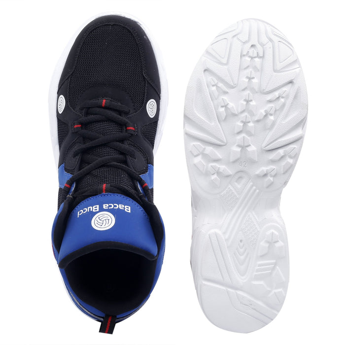 Bacca Bucci CAPER High Top Men Sneakers with Anti Slip Sole & Breathable Upper - Bacca Bucci