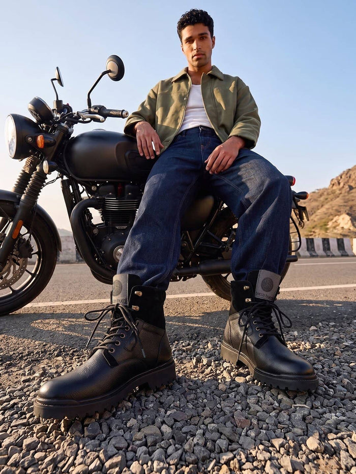 Bacca Bucci Combat Boots