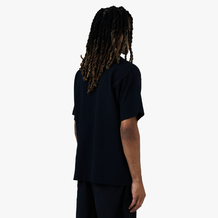 BEAMS Stretch Thermal T-Shirt / Black