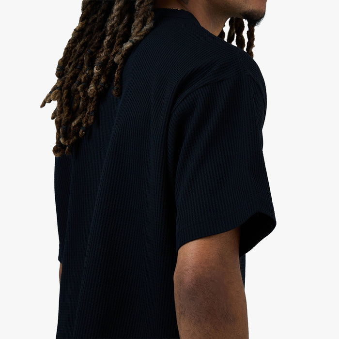 BEAMS Stretch Thermal T-Shirt / Black