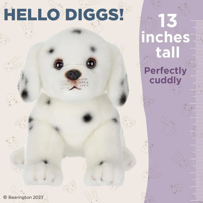 Bearington Collection - Dalmatian Plush Toy Stuffed Dog Plushie 519977