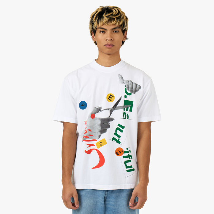 b.Eautiful Cutting T-Shirt / White