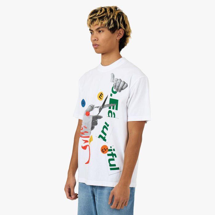 b.Eautiful Cutting T-Shirt / White