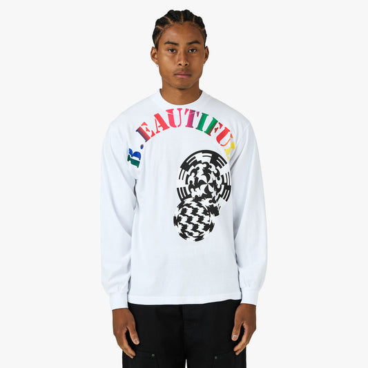 b.Eautiful Silhouette Longsleeve / White