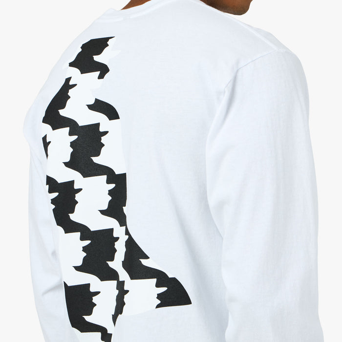 b.Eautiful Silhouette Longsleeve / White