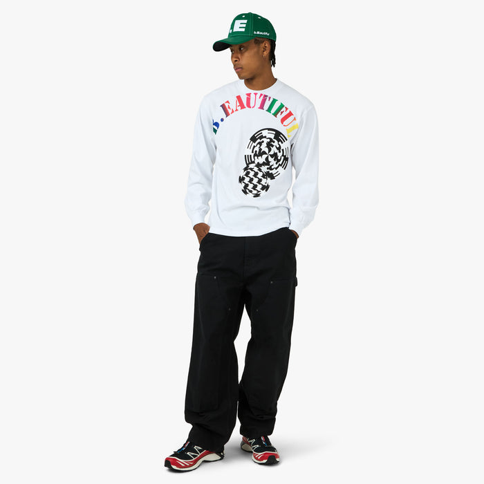 b.Eautiful Silhouette Longsleeve / White