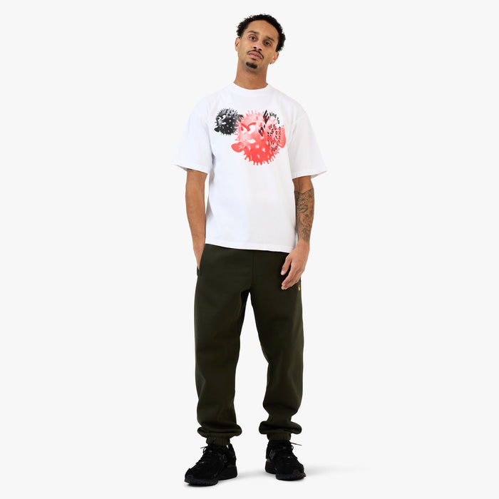 b.Eautiful x LTTT Puffy Fish T-Shirt / White