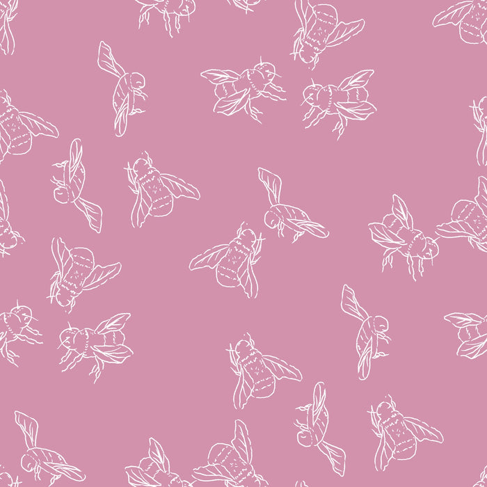 Bees Pink - Family Fabrics B.V.