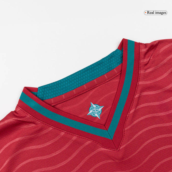 B.FERNANDES#8 Portugal Home Soccer Jersey World Cup 2026 Red