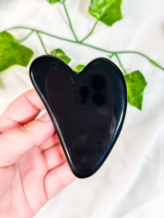 Black Obsidian Gua Sha