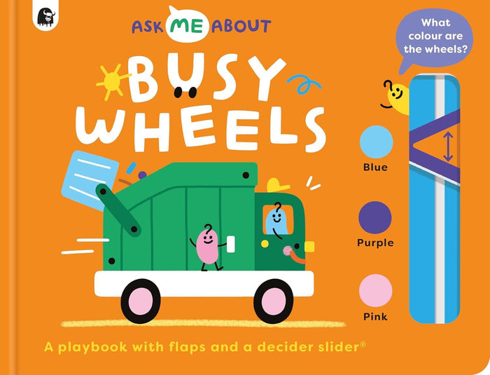 Book - Busy Wheels (Ask Me About) - Cover
