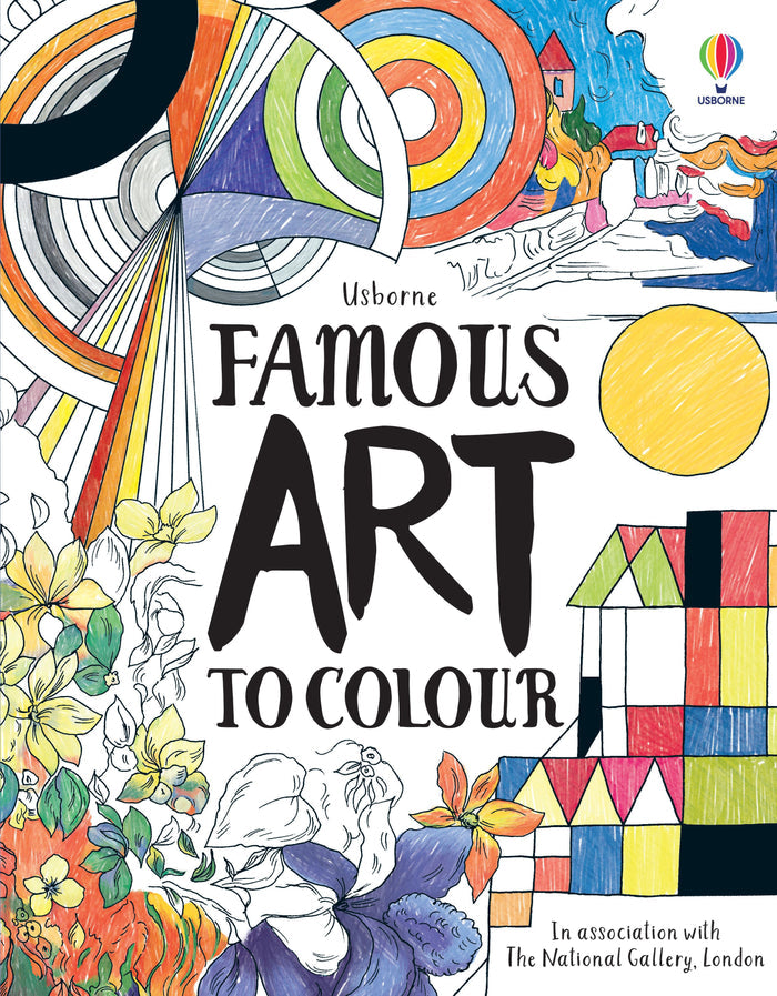 Book - Famous Art To Colour