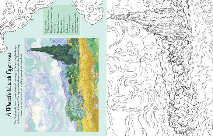 Book - Famous Art To Colour