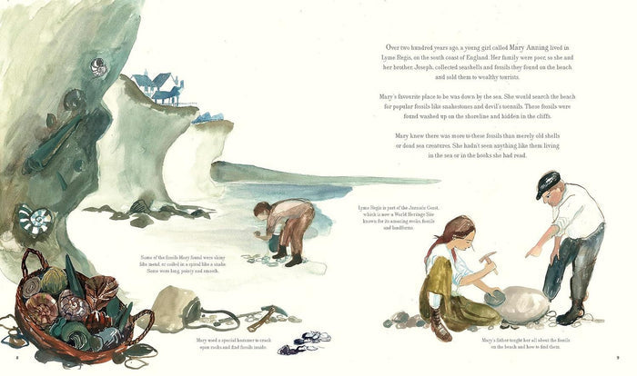 Book - Fossil Hunter: How Mary Anning Unearthed The Truth