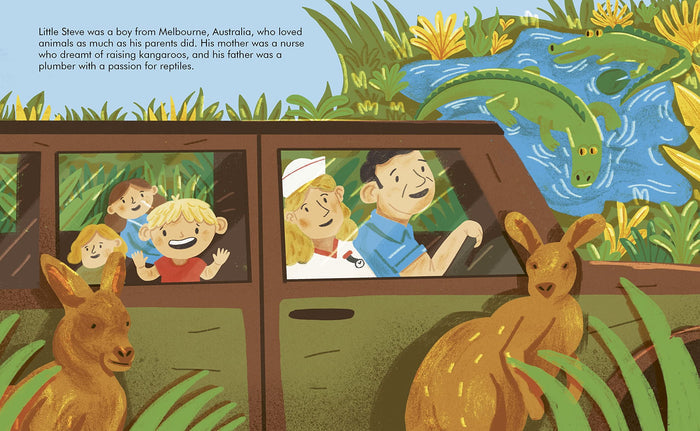 Book - Little People, Big Dreams - Steve Irwin