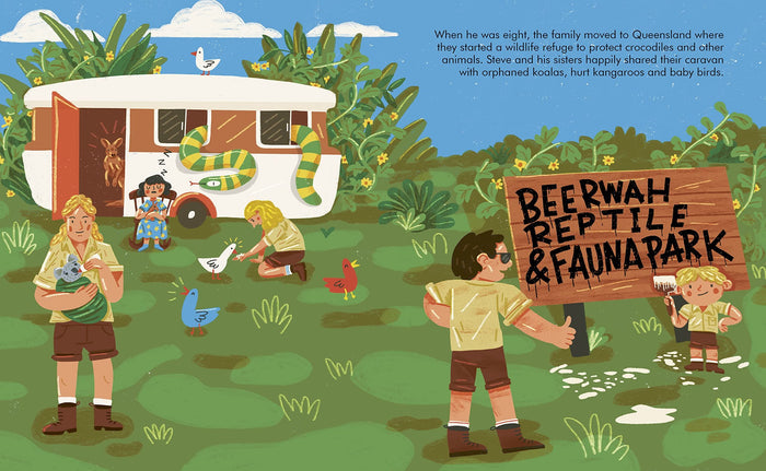 Book - Little People, Big Dreams - Steve Irwin
