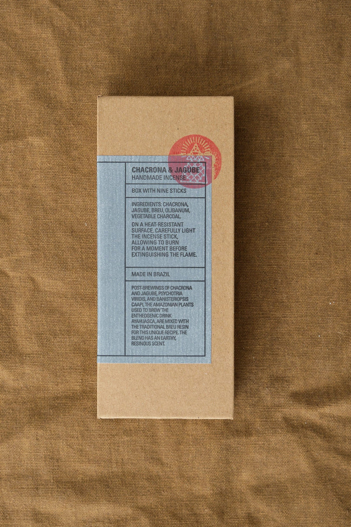 Incausa Home Incense Breu Resin Incense in Charcona and Jagube Charcona and Jagube