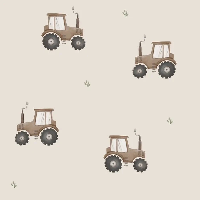 Brown Tractor Neutral - Family Fabrics B.V.