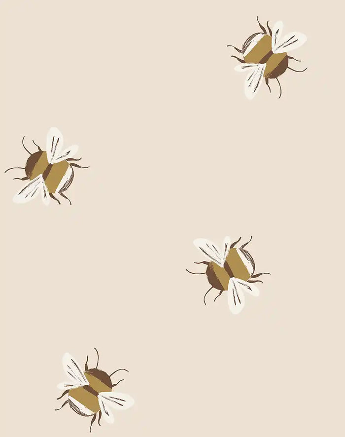 Buzzing Bees Ecru - Family Fabrics B.V.