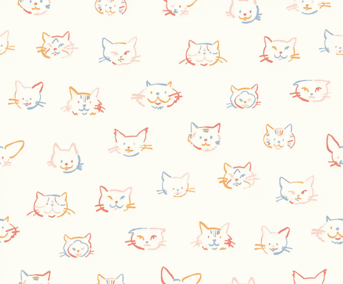 Cats Sketch - Family Fabrics B.V.