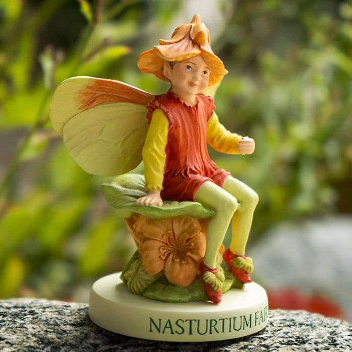 Cicely Mary Barker - Nasturtium Flower Fairy Figurine Y9342
