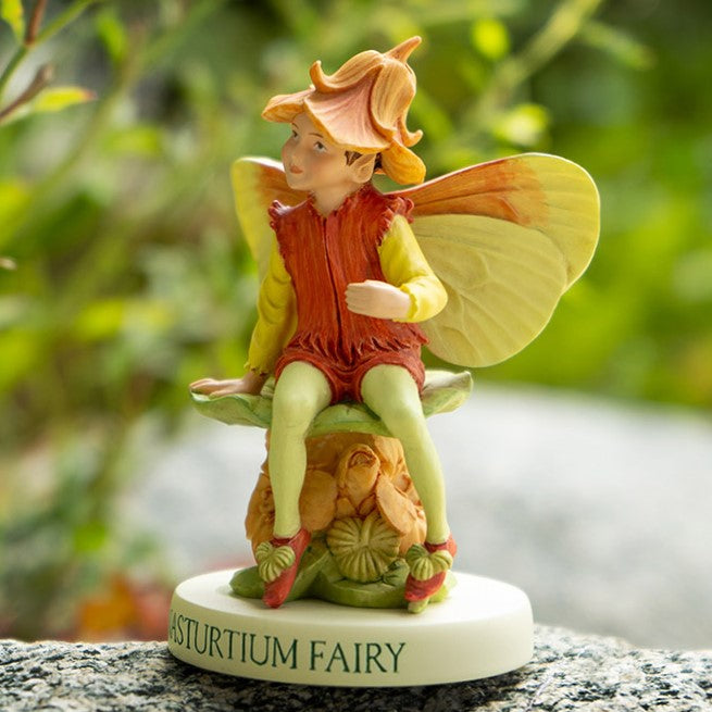 Cicely Mary Barker - Nasturtium Flower Fairy Figurine Y9342