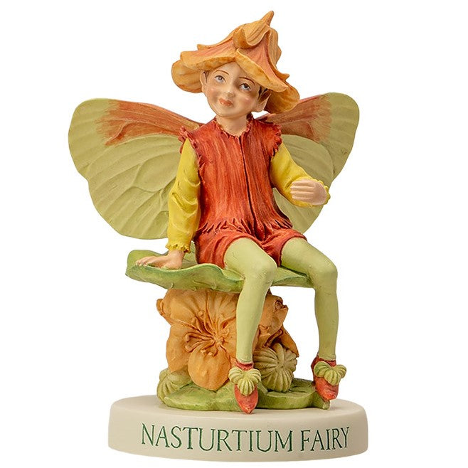 Cicely Mary Barker - Nasturtium Flower Fairy Figurine Y9342