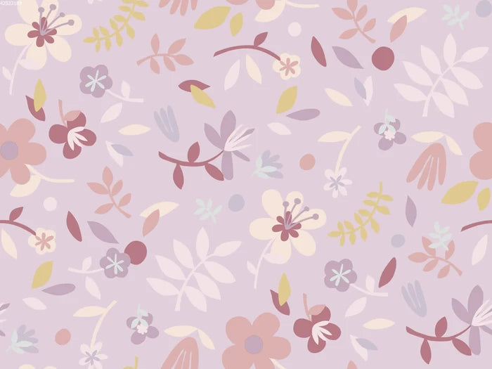 Collage Flower Lilac Big - Family Fabrics B.V.