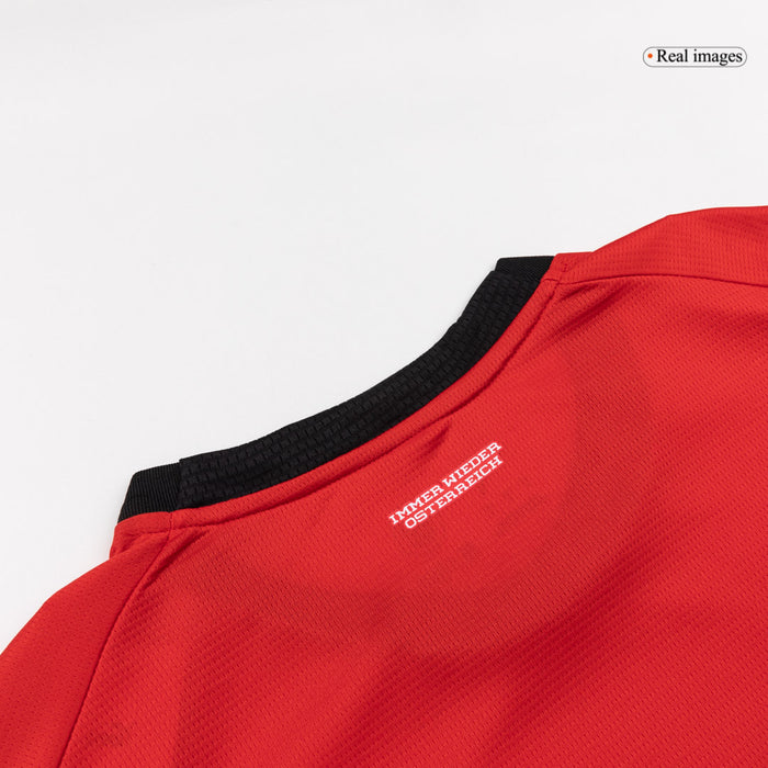 DANSO#4 Austria Home Soccer Jersey World Cup 2026 Red