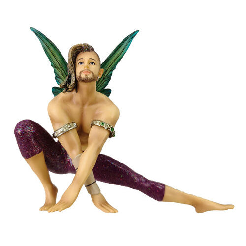 December Diamonds - Easton Winged Male Fairy Ornament 55151