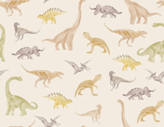 Dinosaur Pastel Big - Family Fabrics B.V.