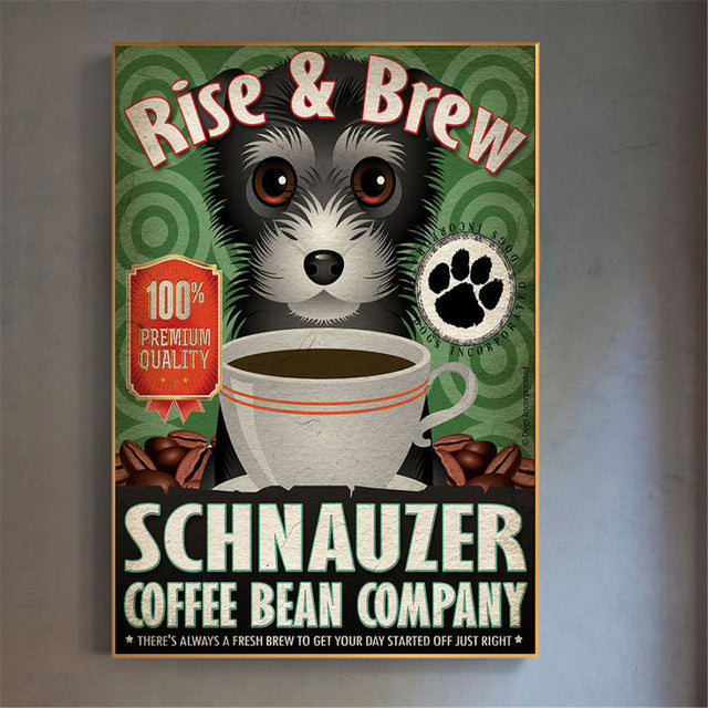 28x36cm/11x14inch / Schnauzer