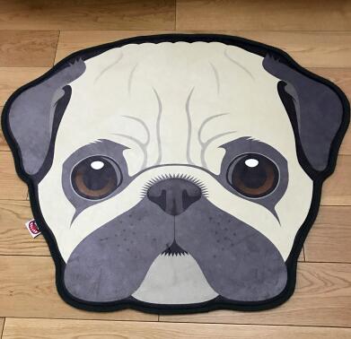 Pug / 60x60cm