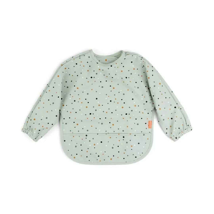 Done by Deer® Slinček z rokavi Happy Dots Green Done by Deer