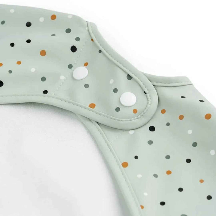 Done by Deer® Slinček z rokavi Happy Dots Green Done by Deer