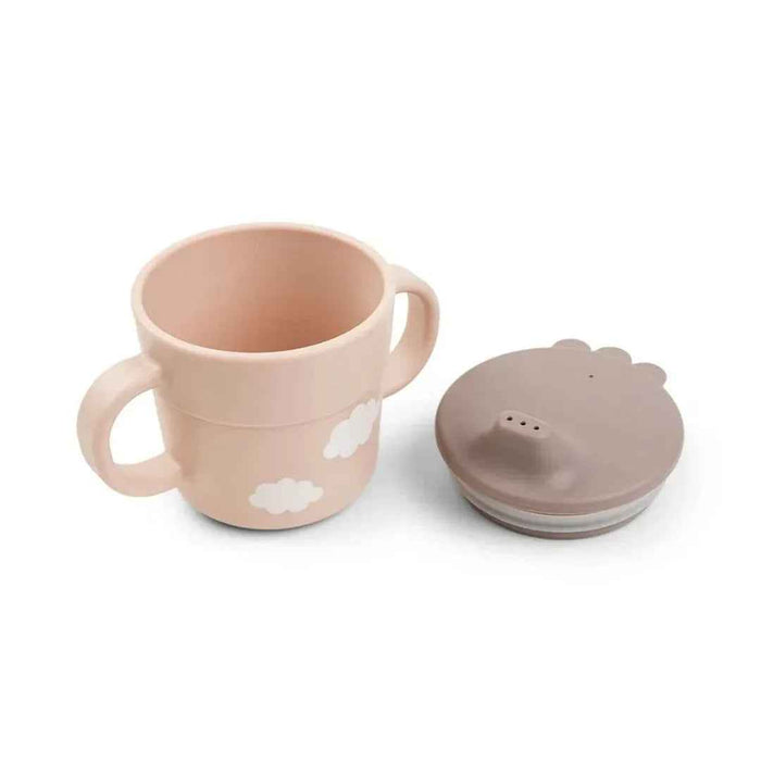 Done by Deer® Prvi jedilni set Foodie Happy clouds Powder Done by Deer