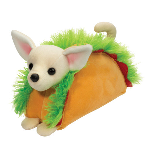 Douglas Cuddle Toys - Taco Chihuahua Macaroon Plush Stuffed Dog Plushie 4722