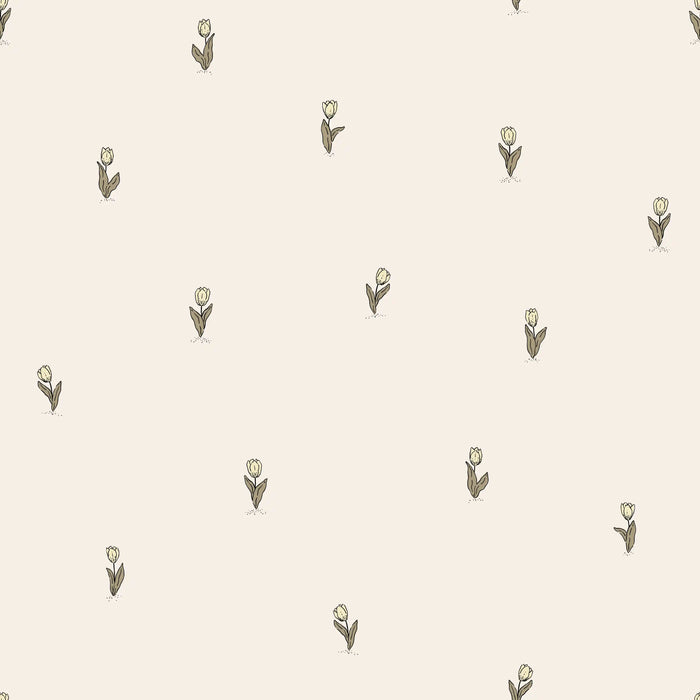 Dutch Tullips Yellow - Family Fabrics B.V.