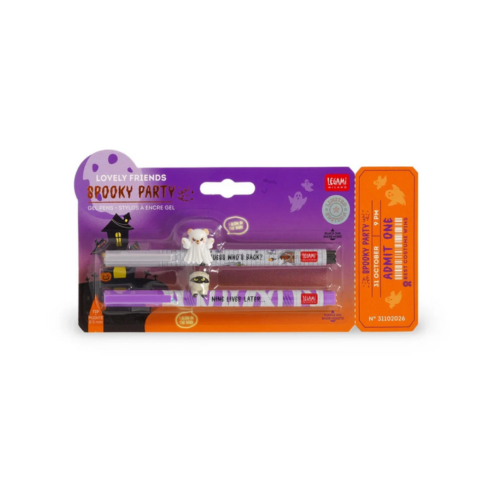 Erasable Gel Pens - Spooky Party