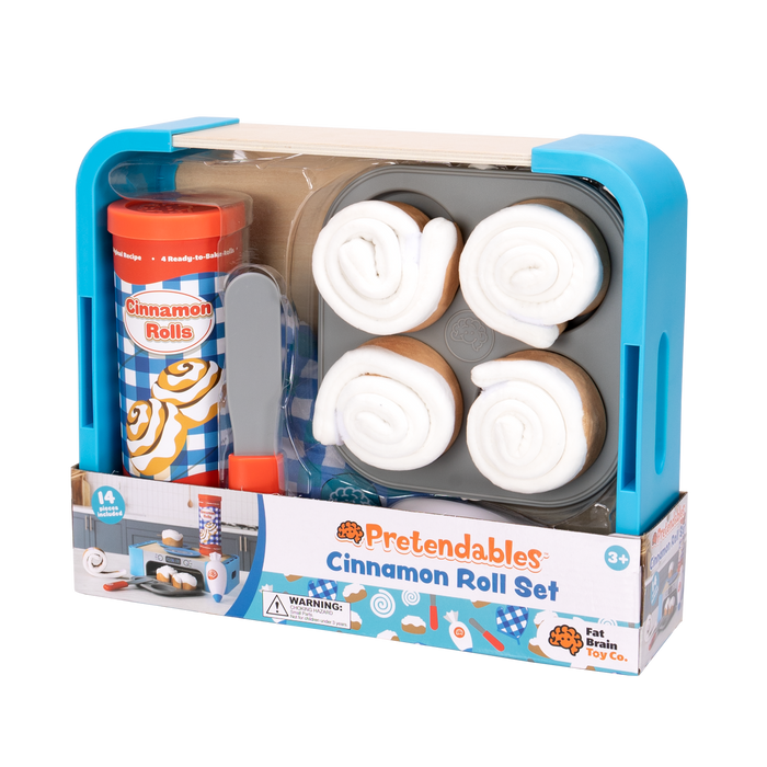 Fat Brain Toy Pretendables Cinnamon Roll Set
