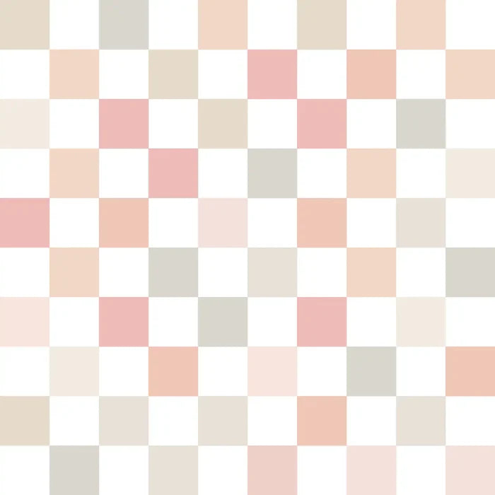 Flamingo Checkered Blush - Family Fabrics B.V.