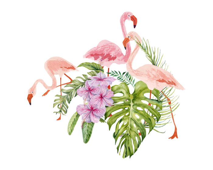 Flamingo Transfer Film - Family Fabrics B.V.