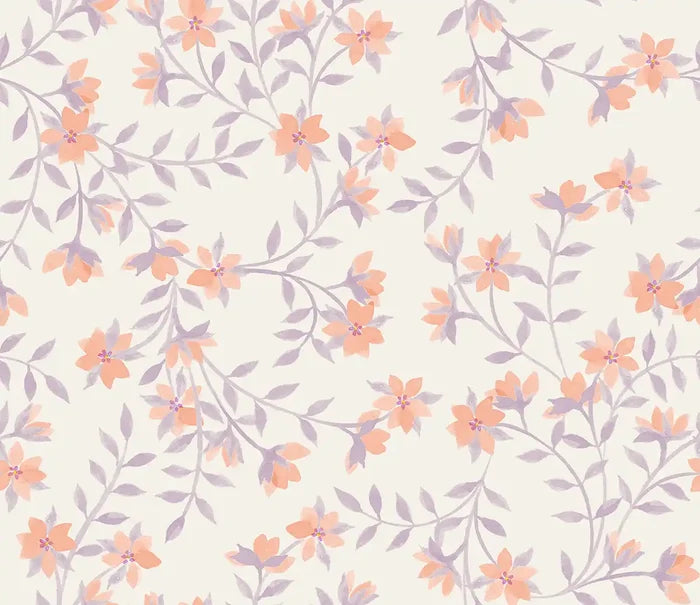 Fleur De Vigne Lilac - Family Fabrics B.V.