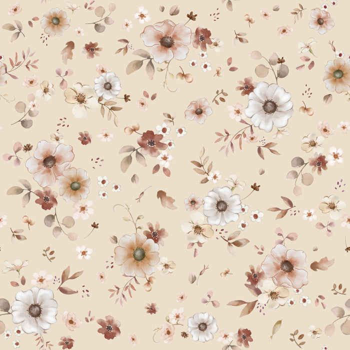 Floral Lena Sand - Family Fabrics B.V.