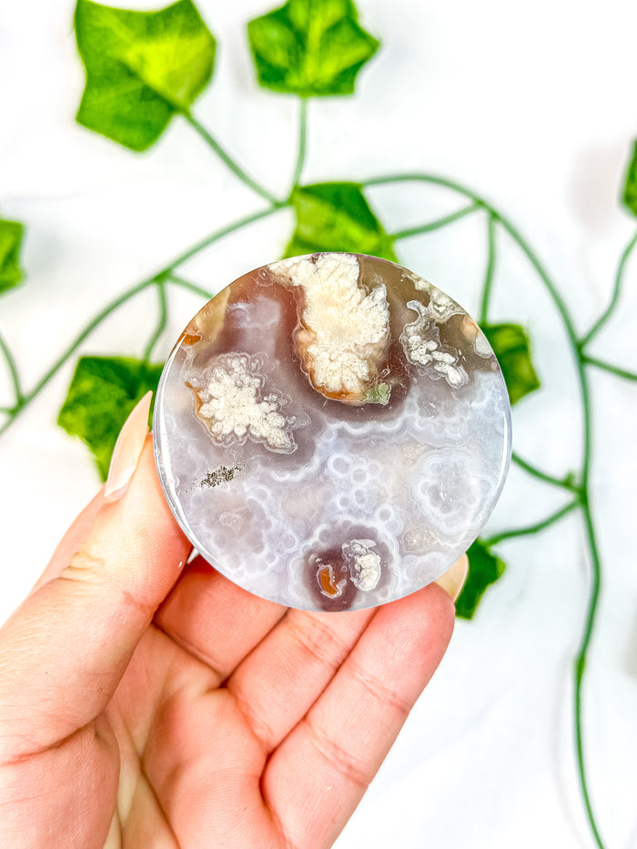 Flower Agate Disk