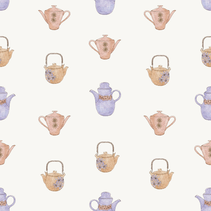 Flower Teapots - Family Fabrics B.V.