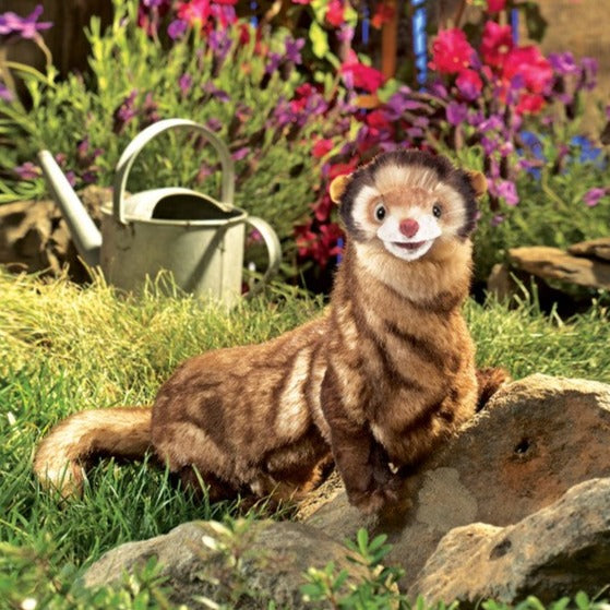 Folkmanis - Ferret Hand Puppet Plushie 2843