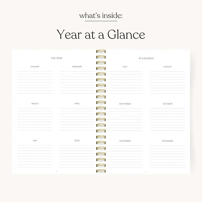 Forget Me Nots 2027 Yearly Planner