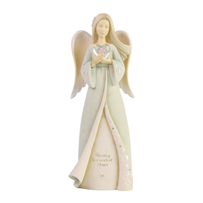 Foundations - Nurse Heart Angel Figurine 6006498