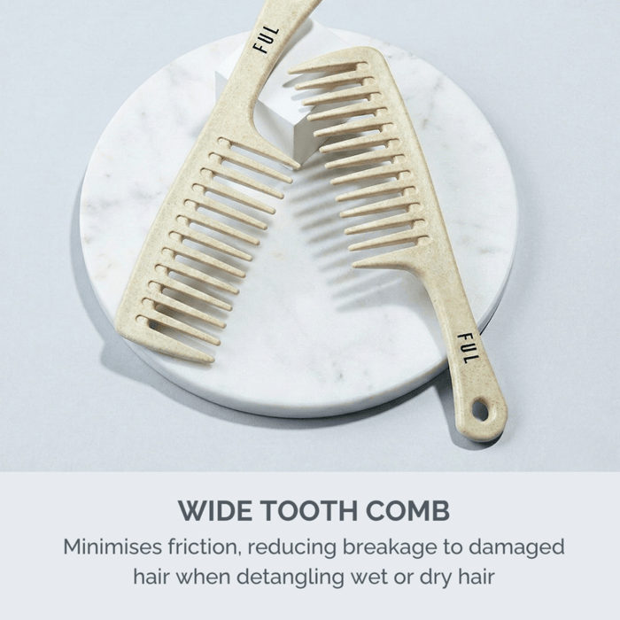 FUL Wide Tooth Comb – Tangle-Free Detangling for Wet, Curly, Wavy & Frizzy Hair - The LTL Shop